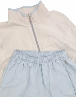 Luhta Sport Damen Trainingsanzug, weiß/blau - Gr. S  - Bild 4