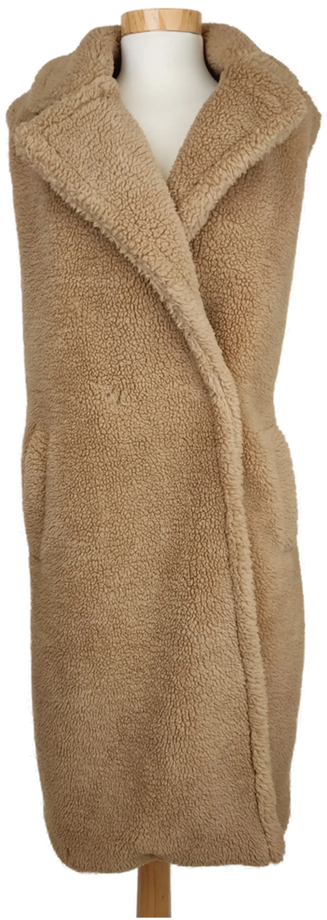 ONLY Damen Weste aus Teddyfell beige/braun - L/40 - Bild 1