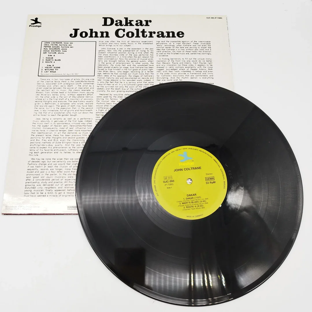 Vinyl LP John Coltrane, Dakar | Für Jazz-Sammler – Bild 2