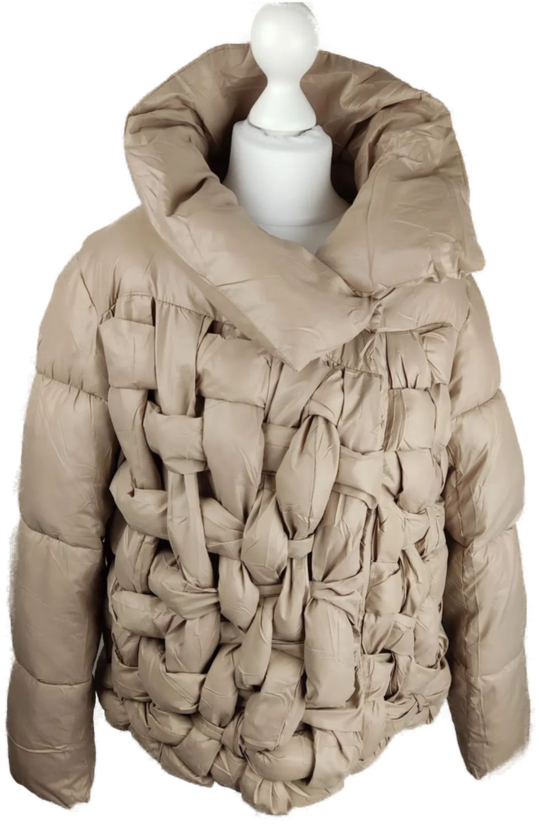 Damen Daunenjacke Sonstige Beige | Winterbegleiter - Bild 1