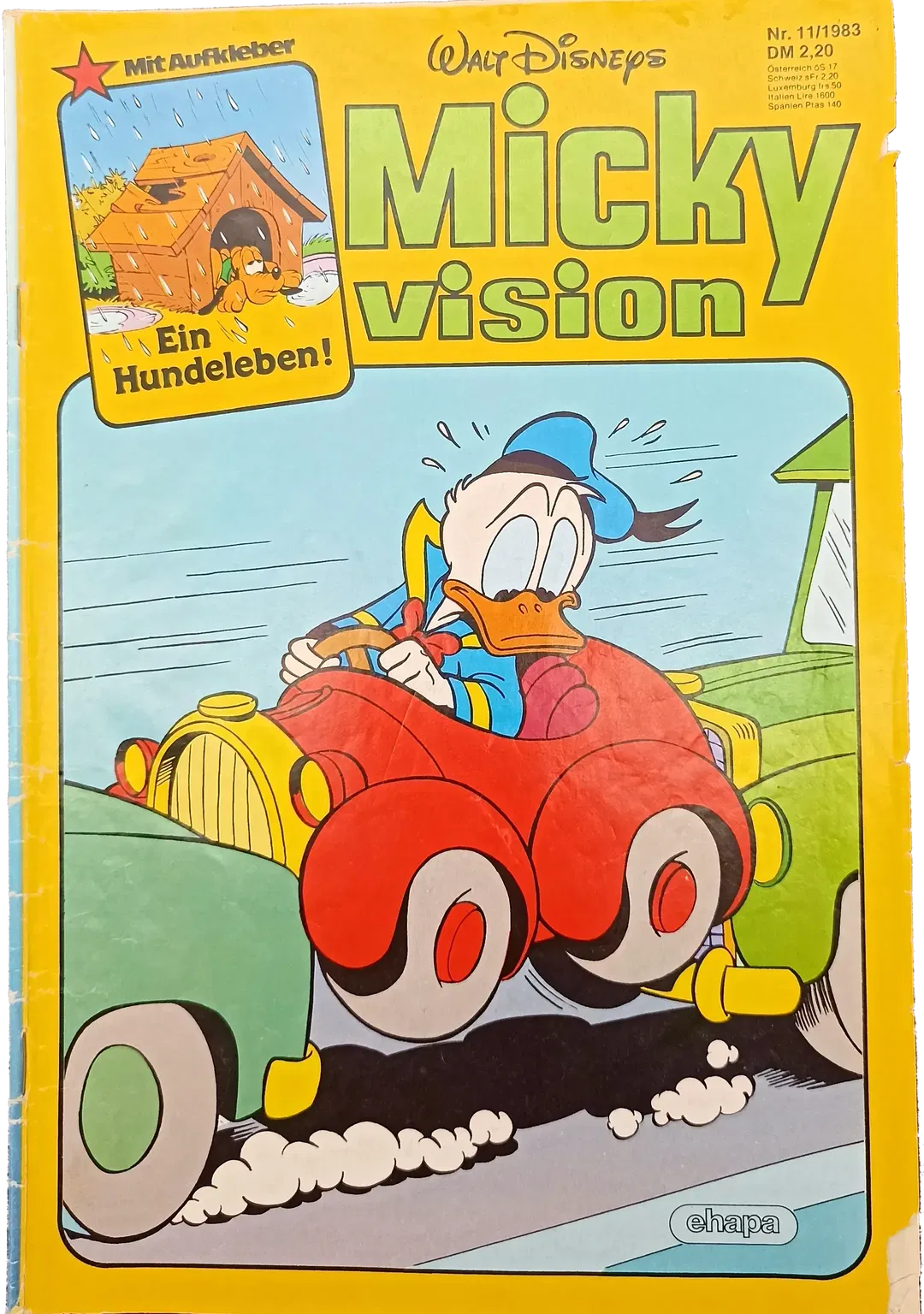 Walt Disneys Micky Vision Nr. 11/1983 - Bild 1