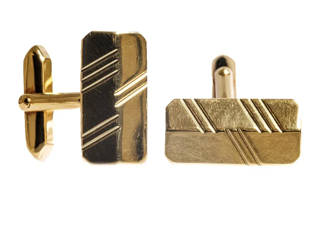 Manschettenknöpfe vergoldet - Bild 1