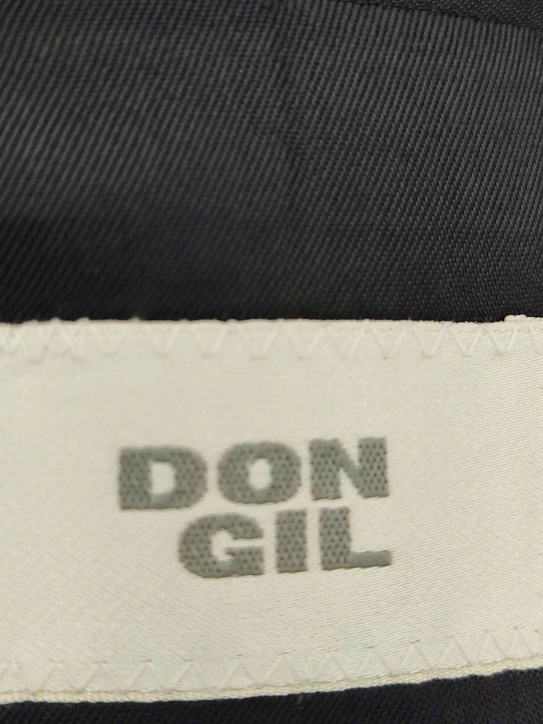 DON GIL Herrenanzug 2-teilig schwarz gestreift - L - Hose - 54 – Bild 4
