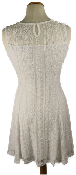 Minikleid Sonstige Viskose | Sommerlicher Chic – Vorschau 3