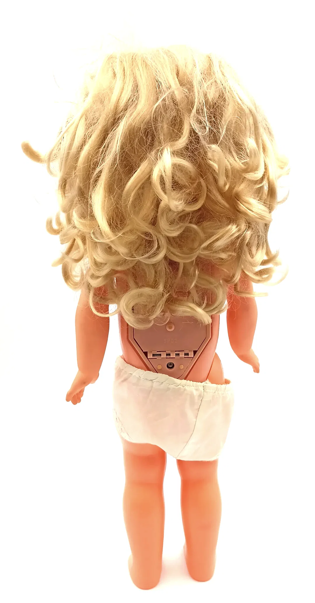 Vintage Zapf Sprechpuppe aus den 60er/70er Jahren inkl. Kleidung – Bild 4