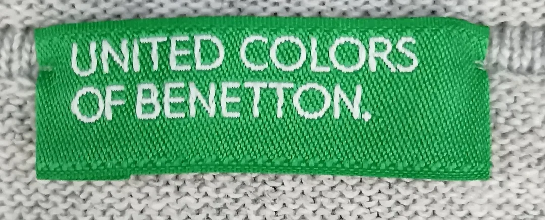 United Colors of Benetton Kinderpullover blau/grau Gr. XL/EG  – Bild 3