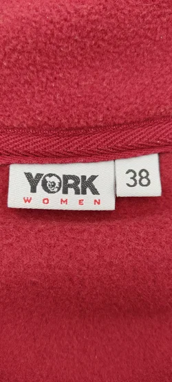 York Woman Fleecejacke Damen Rot | Sportlicher Klassiker - Bild 8