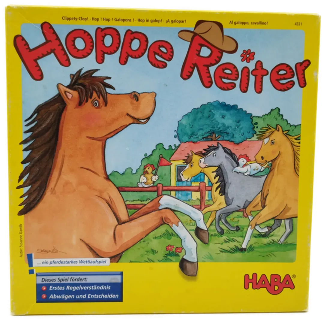 Hoppe Reiter - Sammel- und Pferdewettlaufspiel von HABA - Bild 1