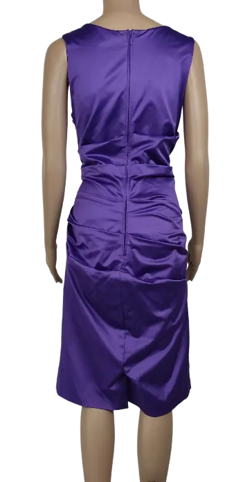 Vera Mont Damen Cocktailkleid, violett  - Gr. L – Bild 3