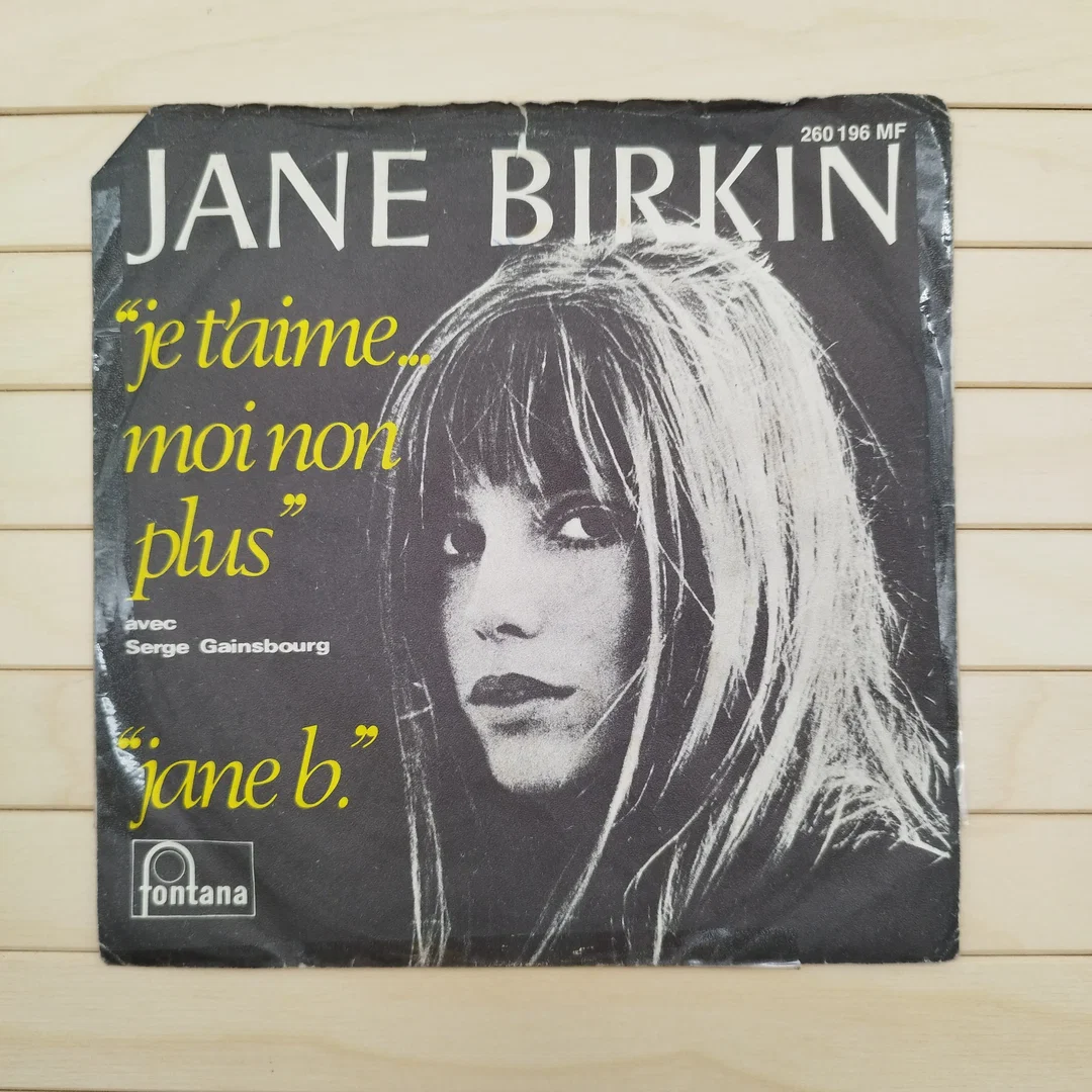 Jane Birkin, je t' aime...moin non plus, Vinyl Single (1969) – Bild 1