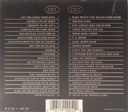 Ray Charles – The Gold Collection (2 CD Box, Made in Italy) – 40 Classic Performances - Bild 2