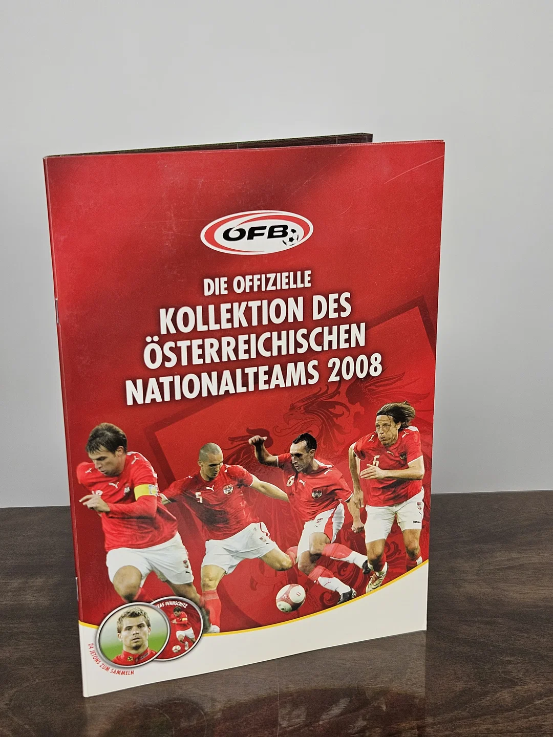 Fußball Sammelalbum ÖFB Nationalteam 2008 von Billa – Bild 2