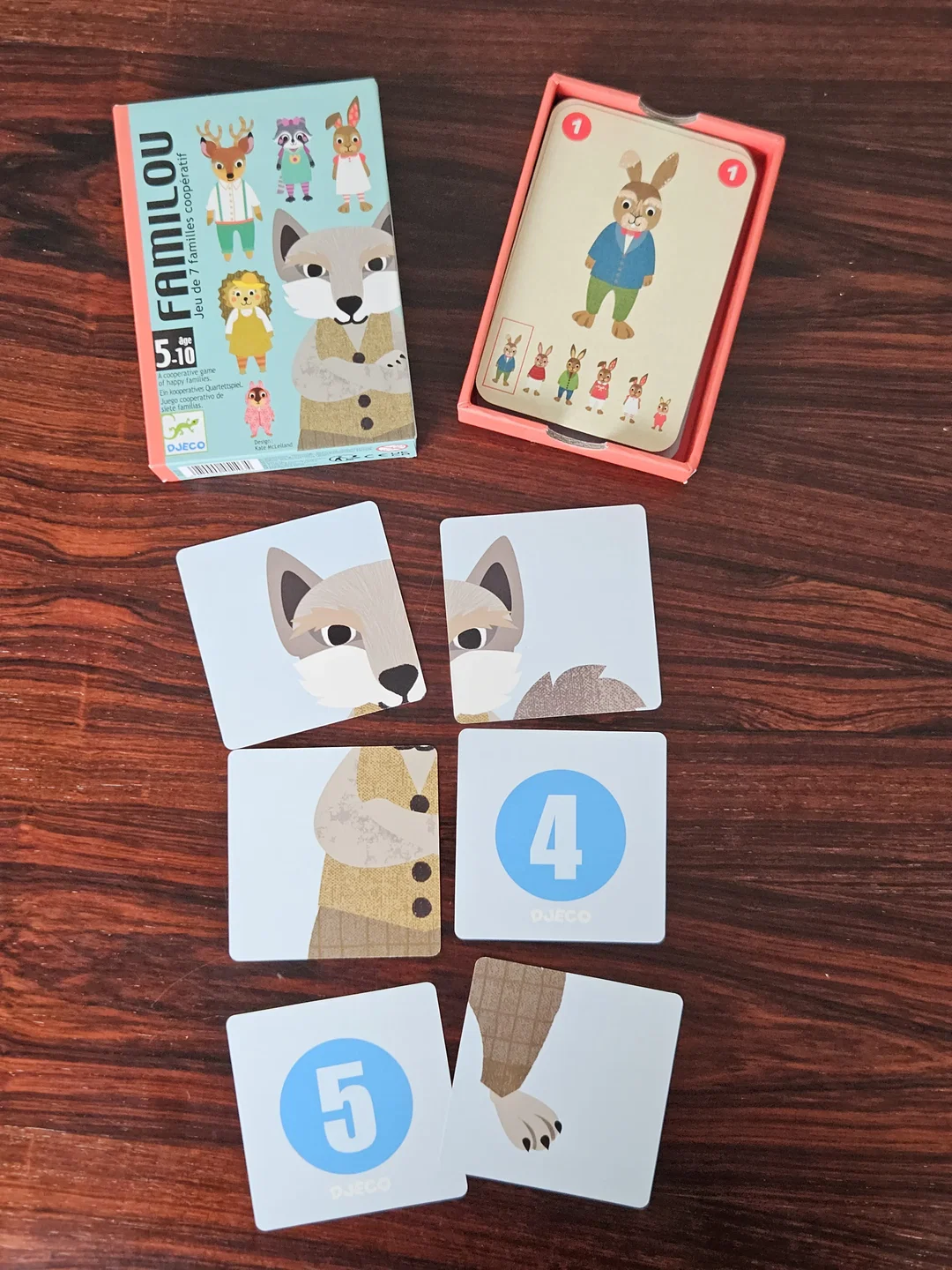 FAMILOU - Quartettspiel - DJECO – Bild 4