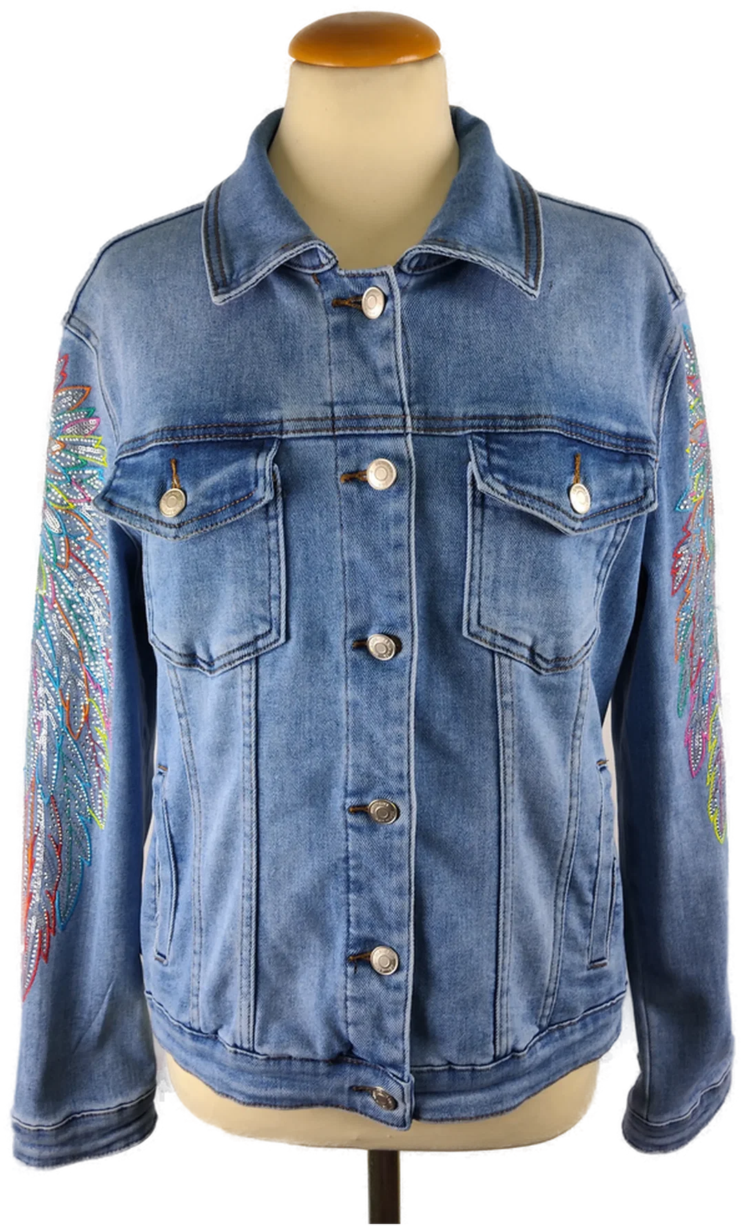Damen-Jeansjacke Sonstige Baumwolle | Casual-Klassiker - Bild 1