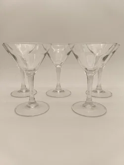 4 + 1 Cocktailgläser, Martiniglas - Bild 2