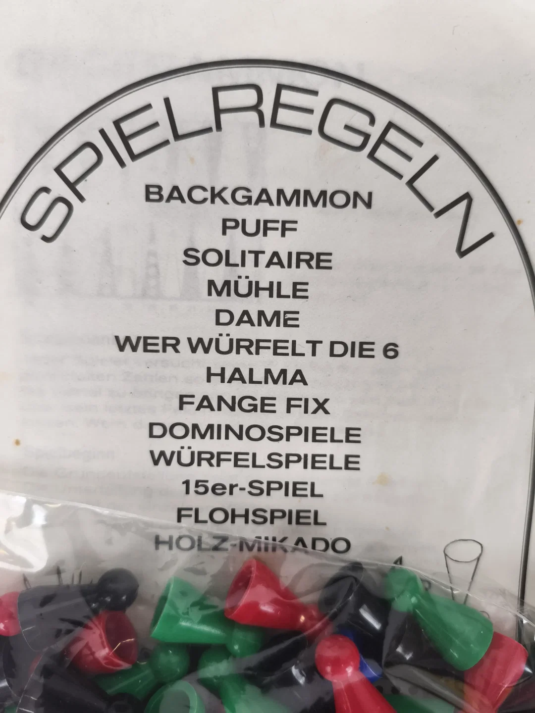 Spielesammlung, klassische Brettspiele, Retro, Vintage – Bild 3