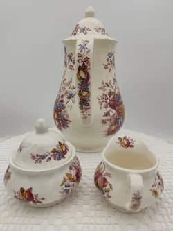 Royal Tudor 'Fruits & Flowers' Kaffee- und Teeservice Keramik | Englischer Schatz - Bild 6
