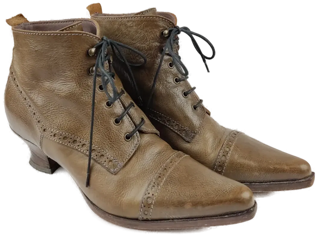 MOMA Damen Stiefeletten, braun - Gr. 37 - Bild 1