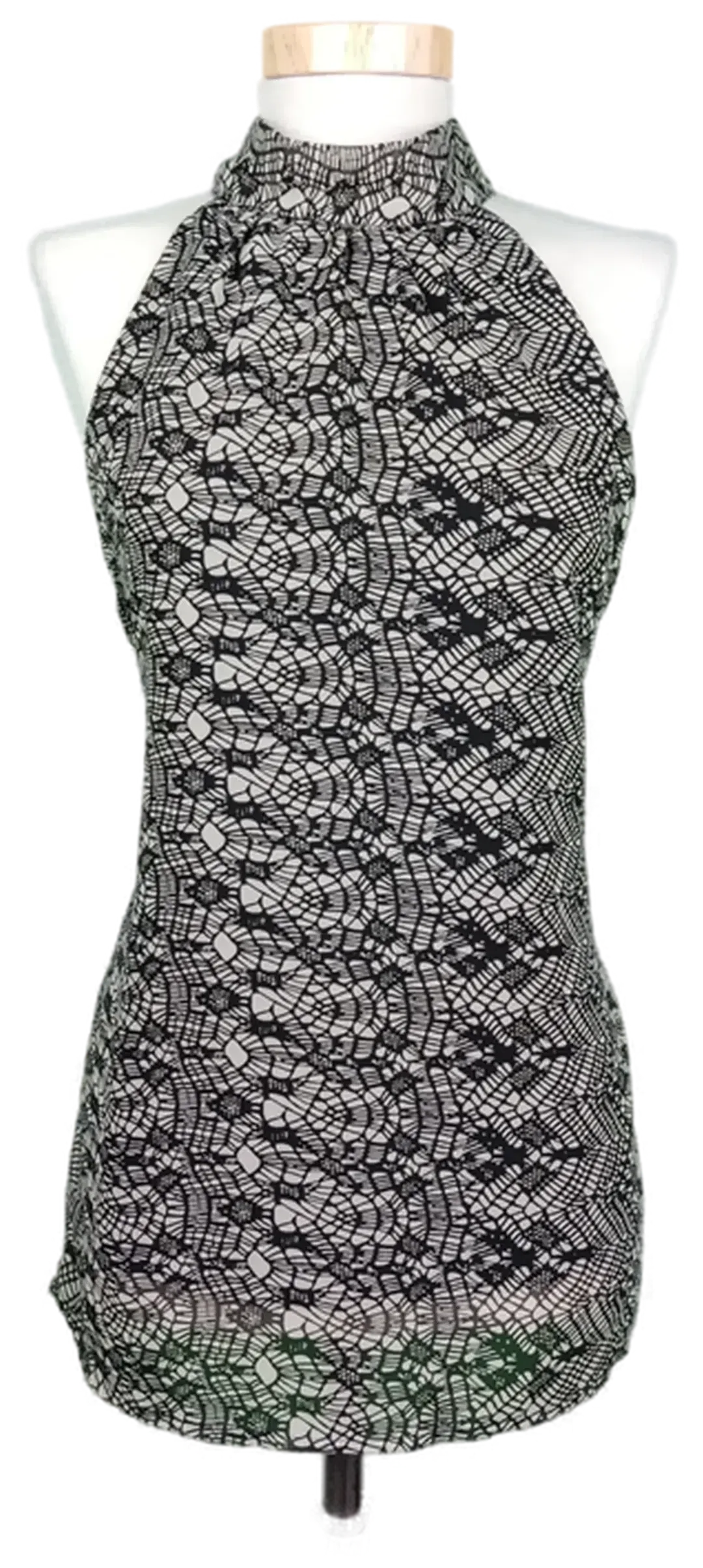 Vero Moda Damen Top schwarz-beige - L/40 - Bild 4