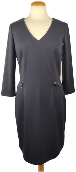 Midikleid Tom Tailor Gr. 36 Unifarben | Zeitlos Elegant