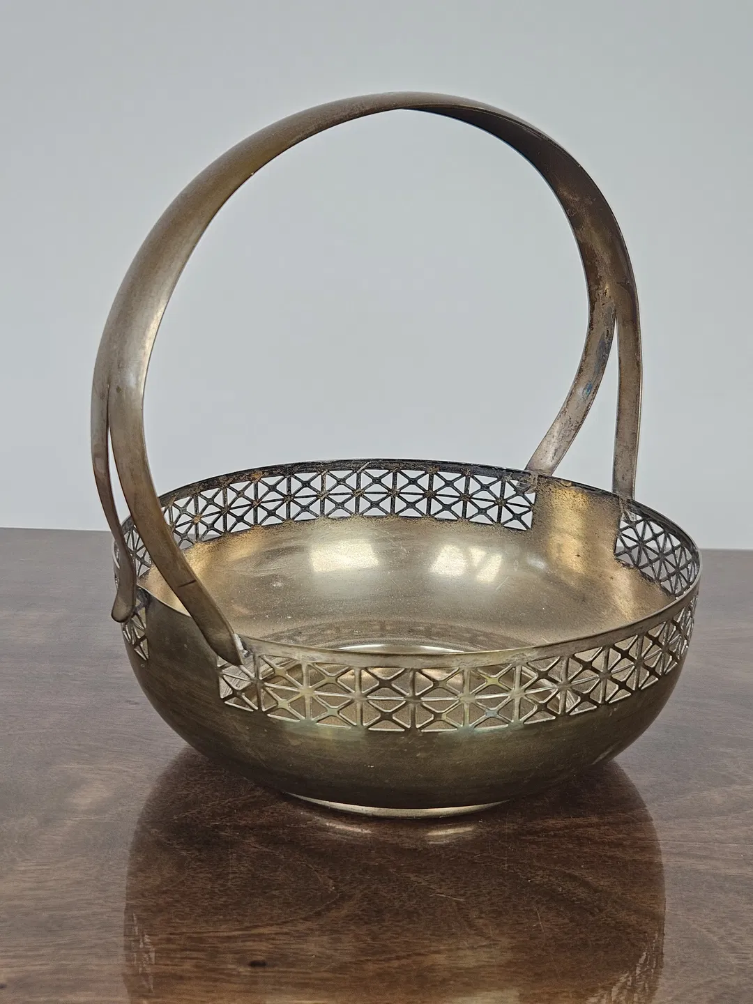 Vintage RADO WIEN Messingkorb - Durchmesser ca. 21,5 cm  - Bild 1