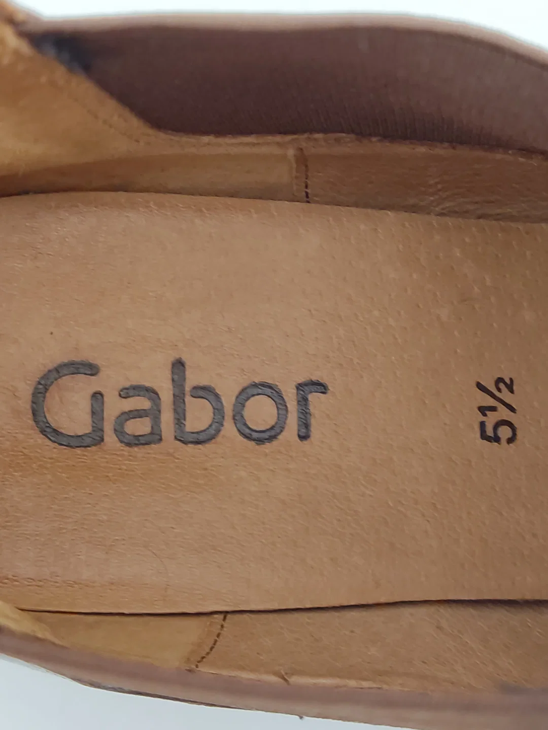 Gabor Damen Chelsea Boots braun Gr. 5 1/2 (38) – Bild 2