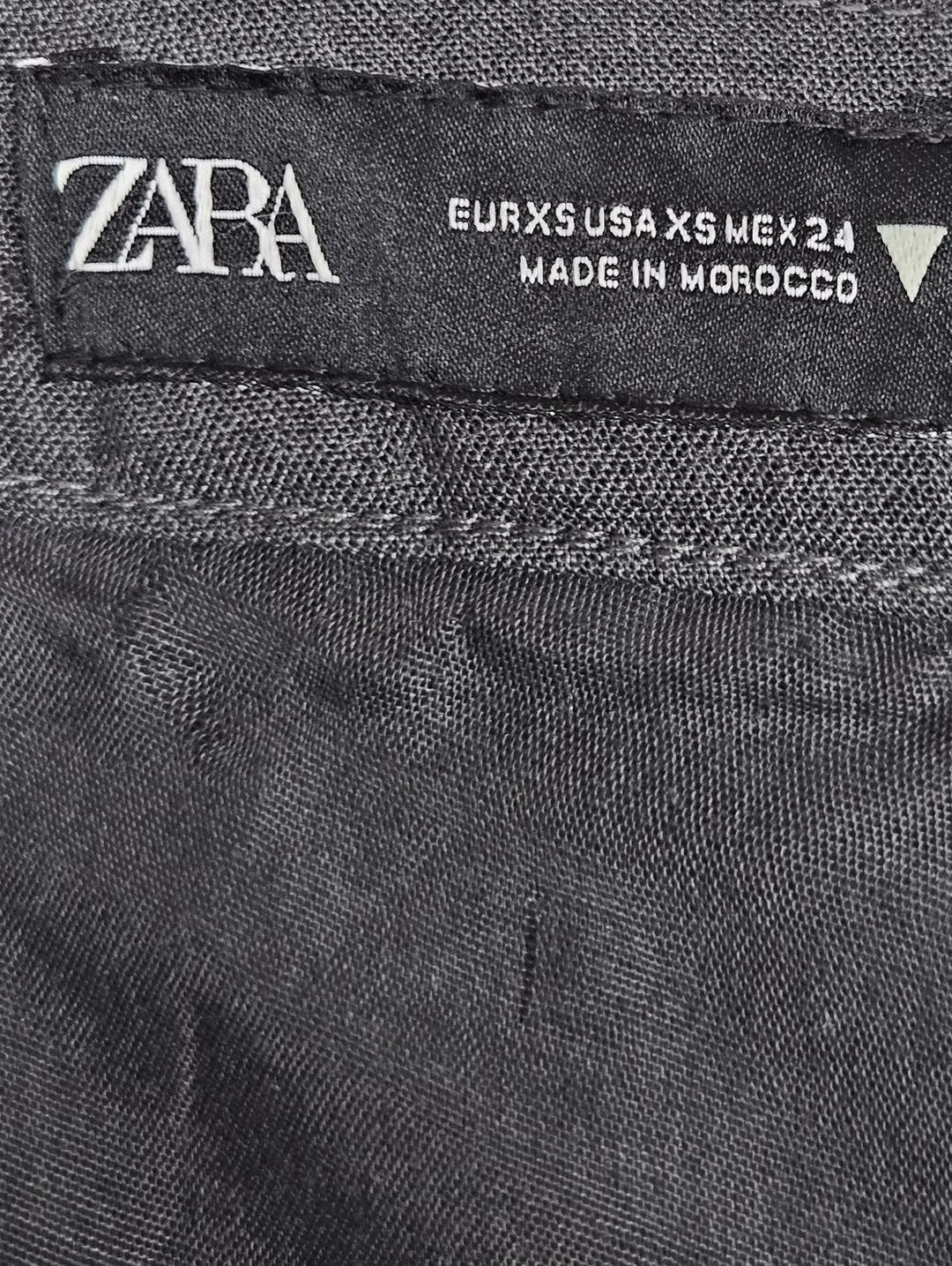 Zara Damen Shorts, grau - Gr. XS – Bild 4