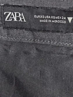 Zara Damen Shorts, grau - Gr. XS / 34 - Bild 4