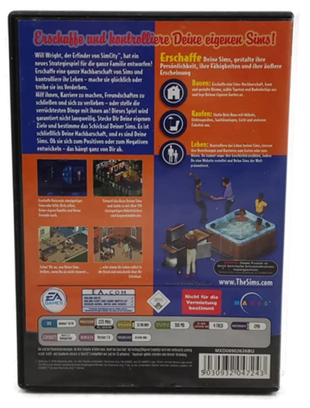 PC Game CD-ROM Die Sims   – Bild 2