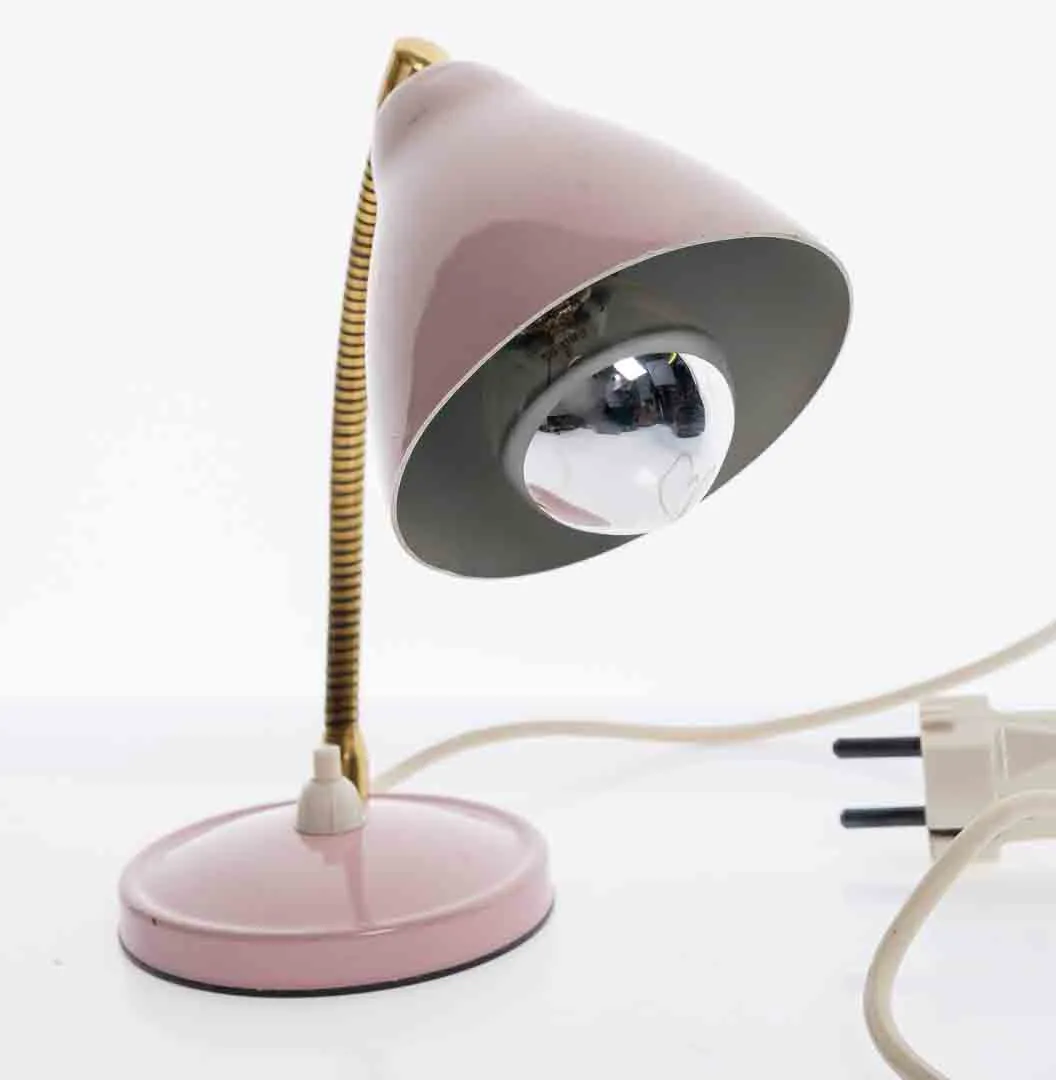 Licht Vintage Schwanenhals Schreib- Nachttischlampe -die kleine Schwester vom LUXO Jr. – Bild 3