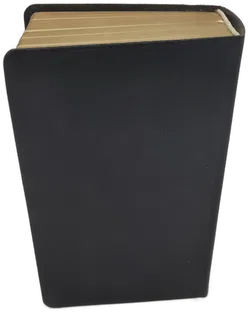 Buch Die Heilige Schrift, Bibel von 1973 schwarz mit Goldrand - Bild 3