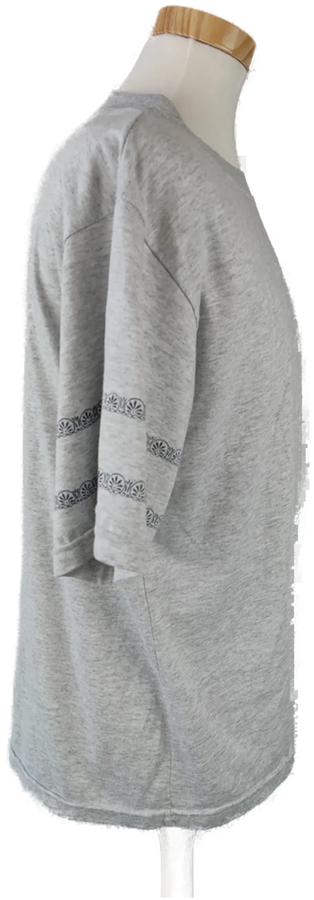 Herren T-shirt grau - Gr. S (groß) – Bild 2
