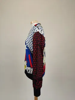 Adidas Damen Jacke mehrfarbig Gr. 40 - Bild 2