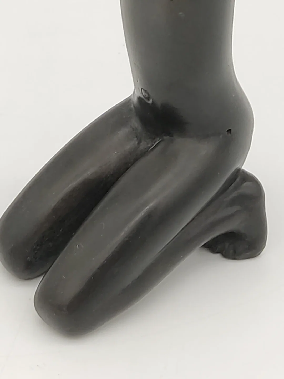 Vintage Kleine Keramikfigur Afrikaner – Bild 9
