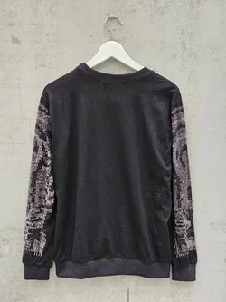 Damen Pulli mit Tigerkopf, schwarz - Gr. L – Vorschau 2