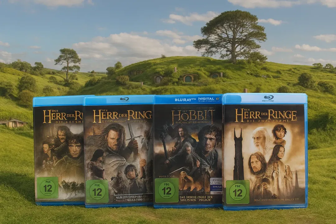 Blu-ray Konvolut 4 Discs – Der Herr der Ringe & Der Hobbit – Fantasy Sammlung – FSK 12 - Bild 1