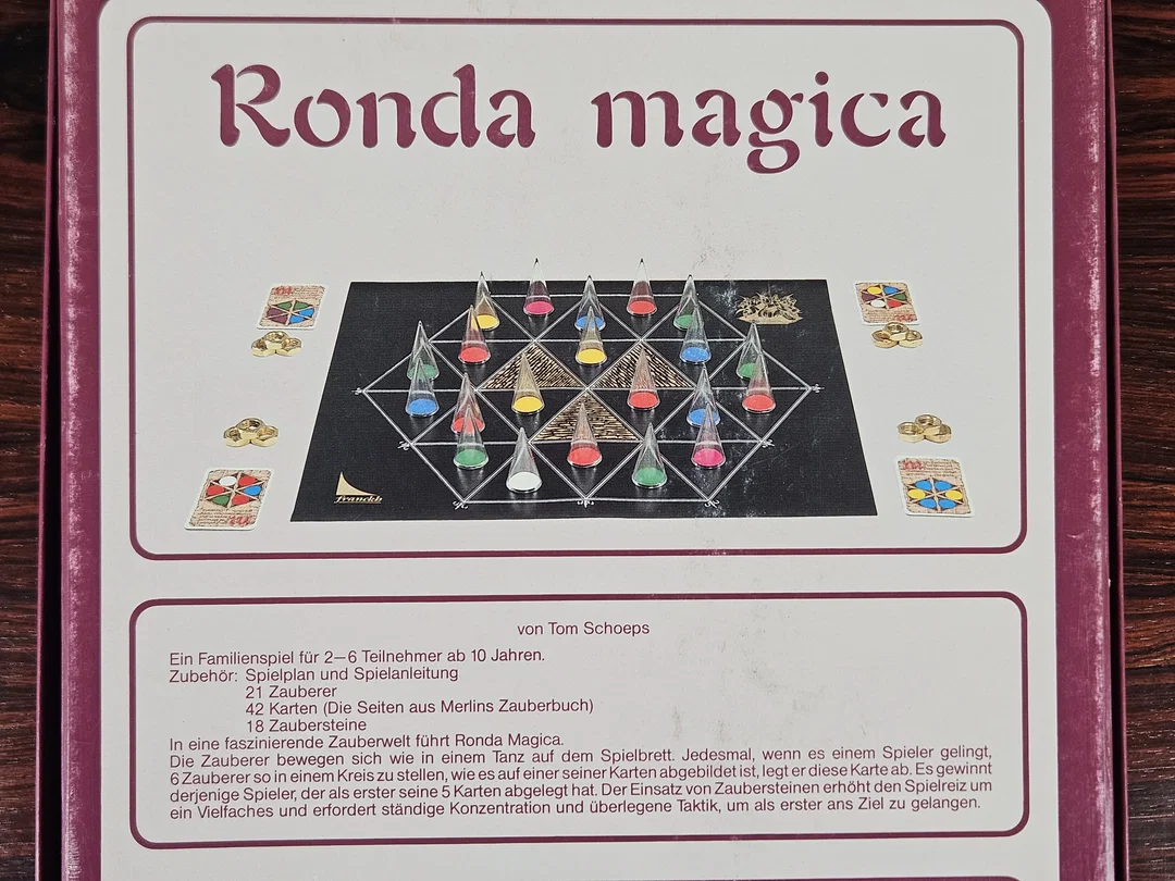 Ronda magica - Vintage Gesellschaftsspiel - franckh Edition Perlhuhn  – Bild 3