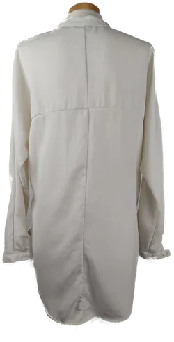 Mango Damenbluse mit Verzierung beige- S/36 - Bild 2