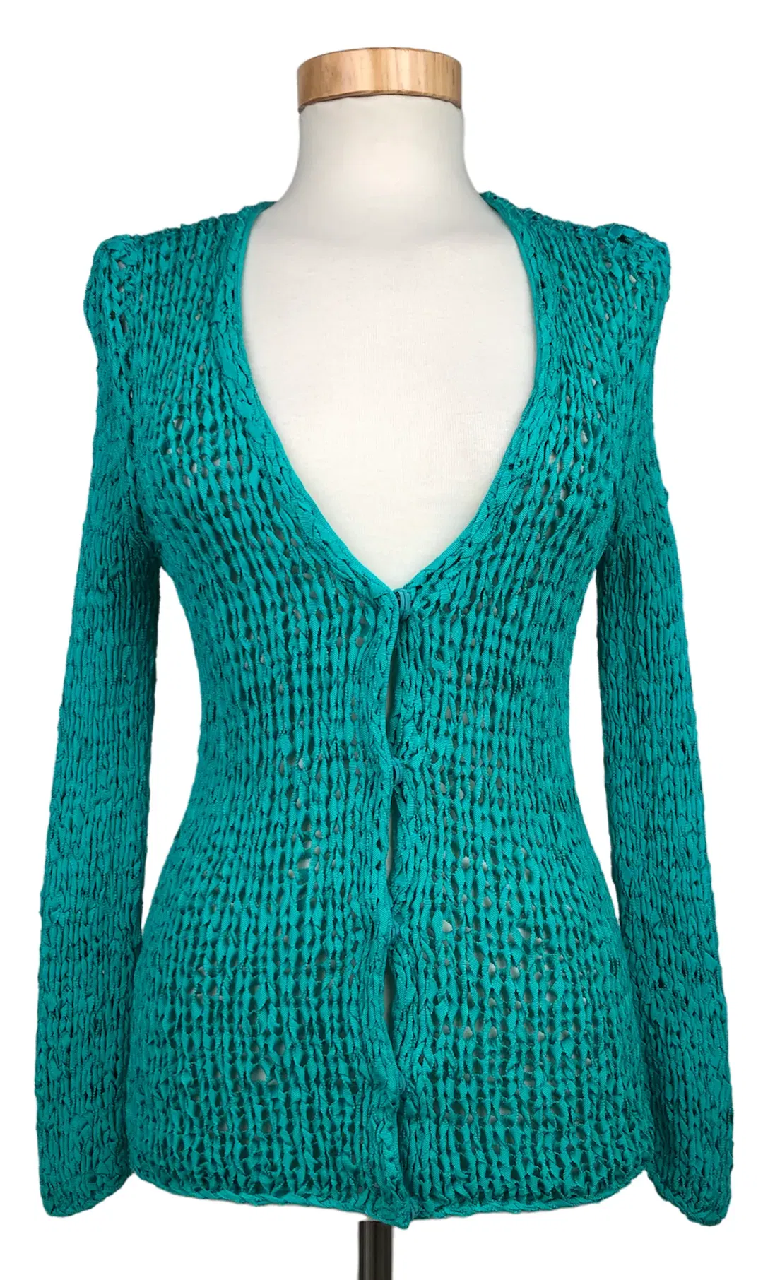 P.A.R.O.S.H. Damen Cardigan, türkis - Gr. S  - Bild 1