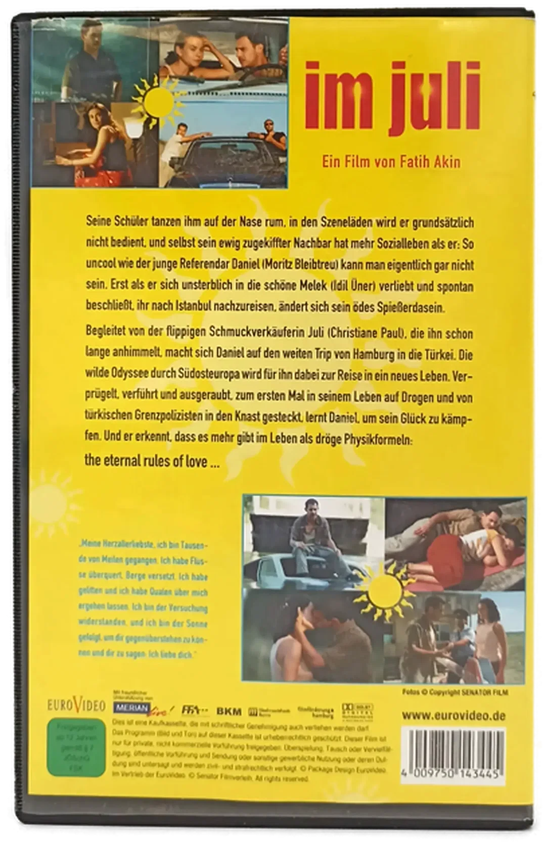 VHS "Im Herz im Bauch im Juli" – Bild 2