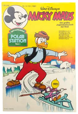 Disney Micky Maus Comics Konvolut 1981 - Bild 4
