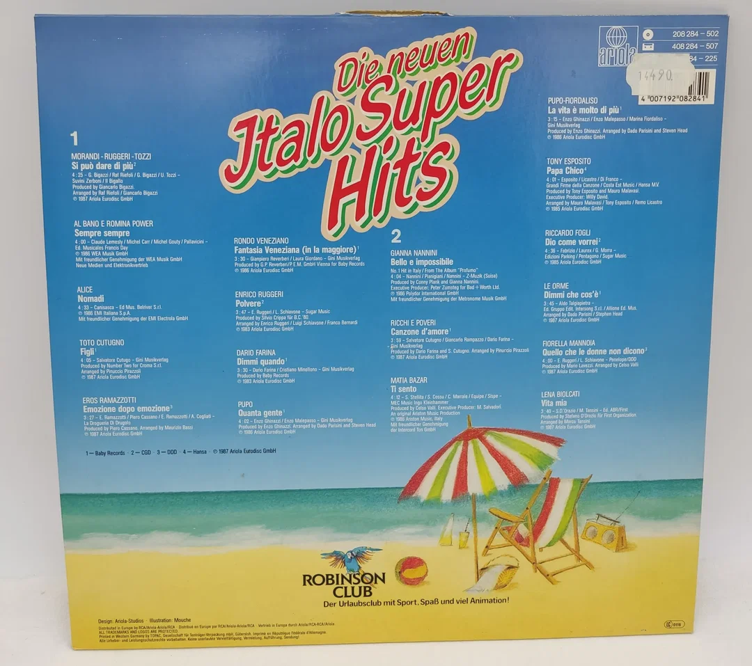 Langspielplatte - Various - Die neuen Italo Super Hits – Bild 2