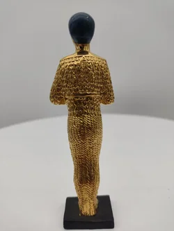 Goldener Ptah Porzellan & Zertifikat von Franklin Mint | Limitierte Rarität - Bild 2