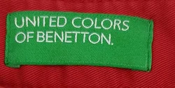 United Colors of Benetton Kinderrock rot Gr. 44 - Bild 3