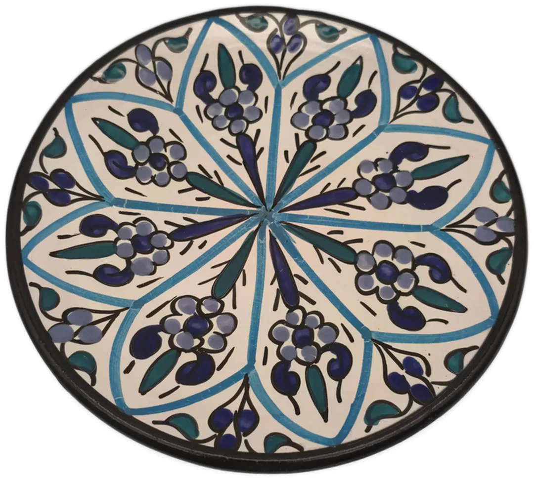 Set 4 Wandteller, Deko, Keramik Tunesien - Bild 3