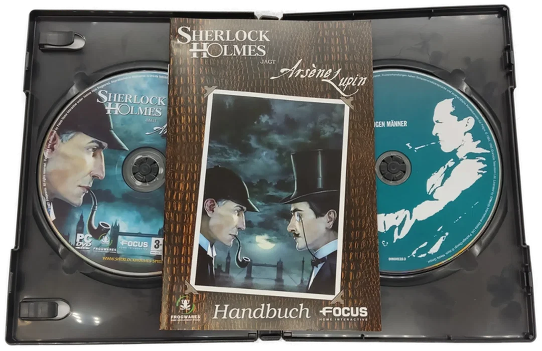 PC Game 2 DVD-ROM Sherlock Holmes jagt Arsène Lupin – Bild 4