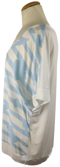 Damen T-Shirt Comma Gr. 42 Mischfaser | Sommer-Liebling - Bild 2