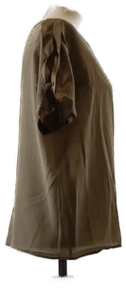 Kurzärmeliges Shirt aus Seide  - Bild 4