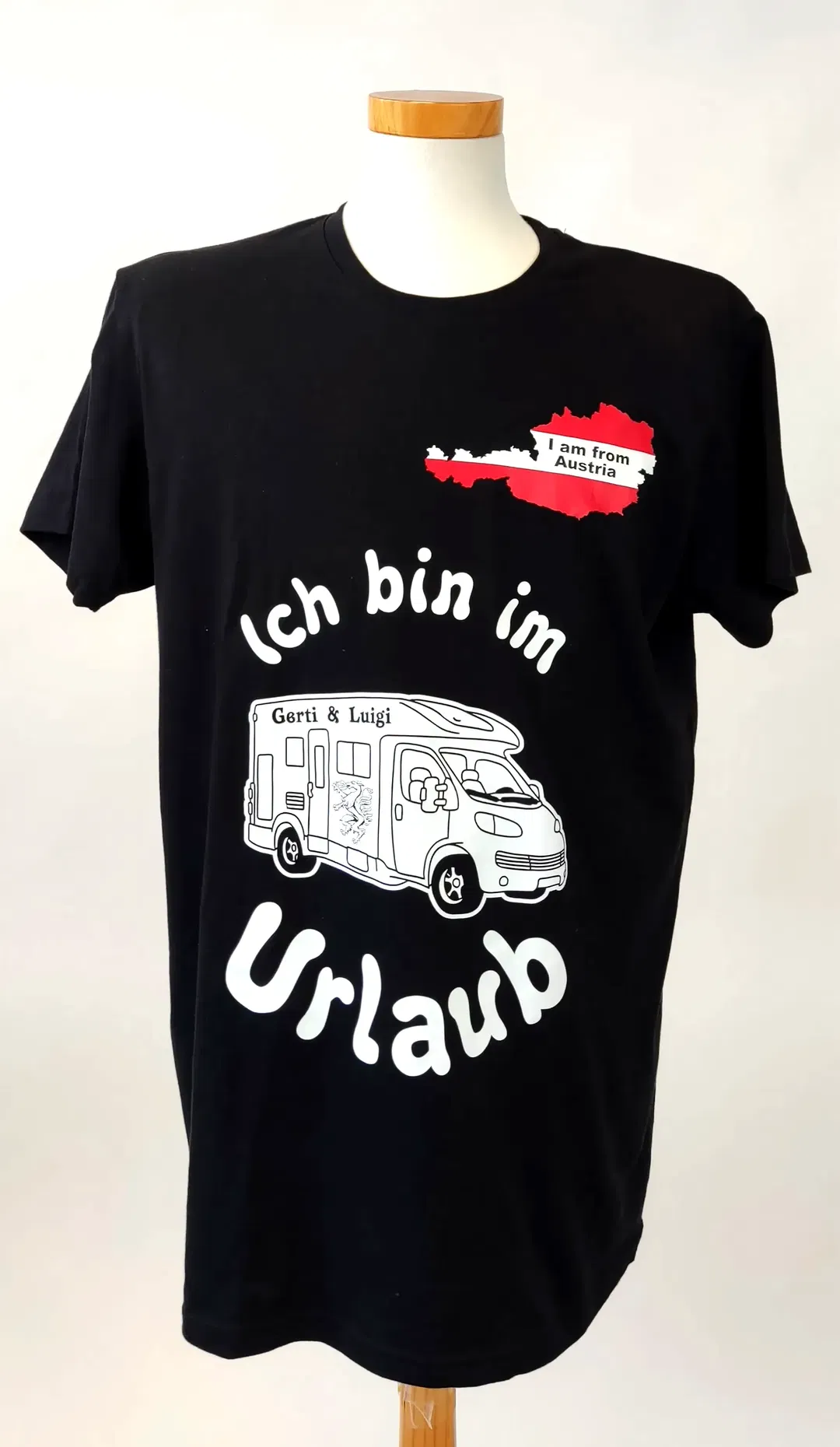 B&C, Lustiges T-Shirts, schwarz, mit Sprüchen bedruckt - Gr. XL/ EUR 52 - Bild 4