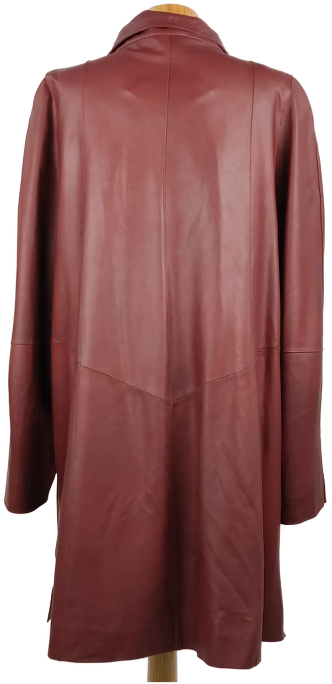 Damen Ledermantel braun - M/38 – Bild 3